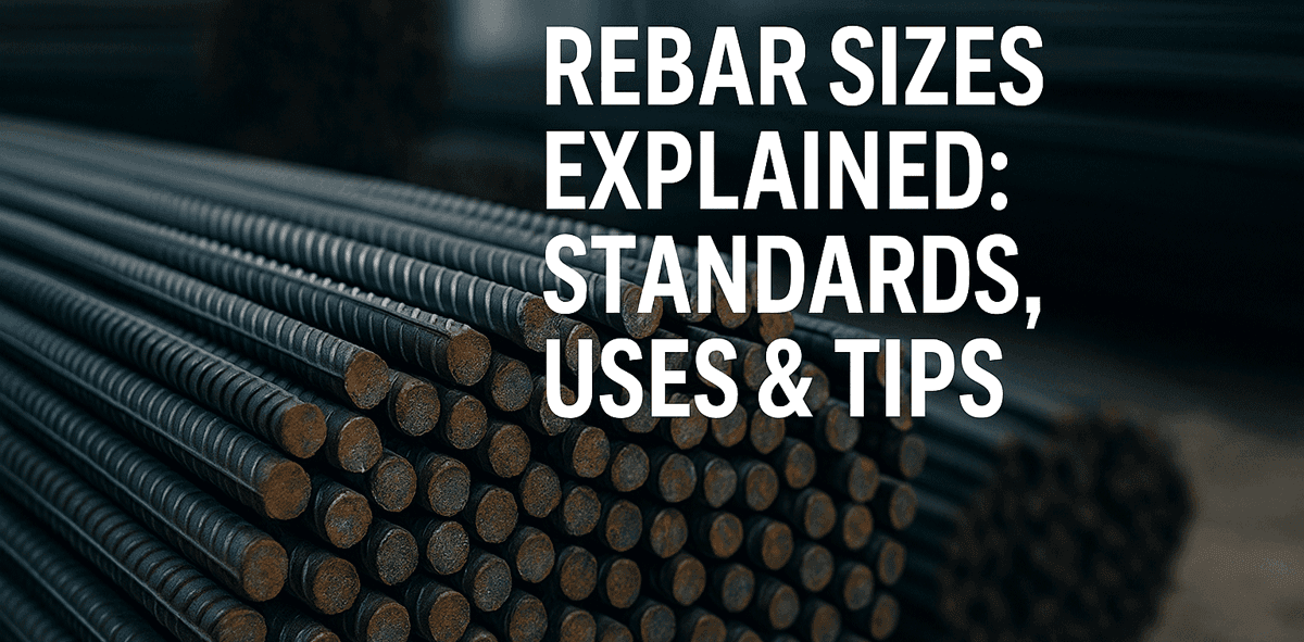 Rebar Sizes Explained: Standards, Uses & Tips